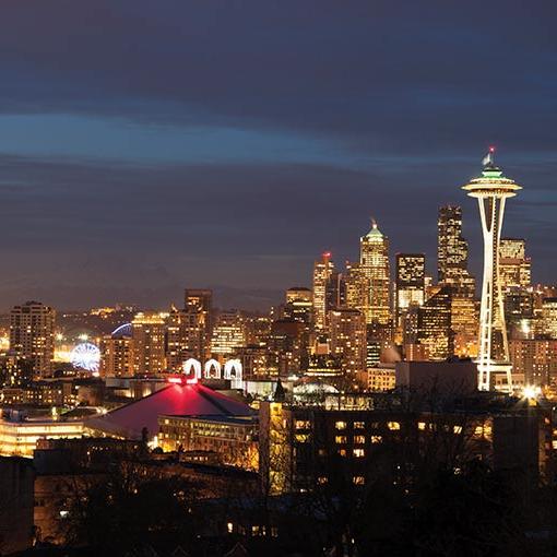 photo of Seattle skyline